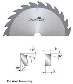 Flat TCT răng lưỡi cưa cắt gỗ mềm hoặc gỗ cứng