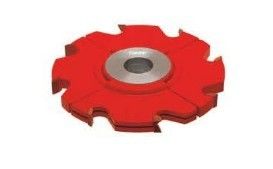 Red sơn 8 răng TCT 3pcs máy cắt có thể điều chỉnh rãnh ép cho làm hồ sơ cửa