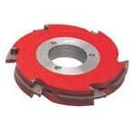 Hoàn thành cắt mặt 6 Răng TCT ván tường T &amp; G cắt máy ép