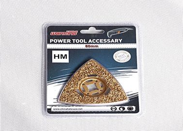 80mm Carbide rasp tam giác lưỡi cưa Phụ kiện điện Công cụ cho nhựa mềm