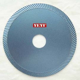 Thiêu kết Diamond Saw Blades Fine Turbo Style cho cắt gạch ống, Kerbs, sợi thủy tinh