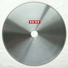 14 Inch Hot ép thiêu kết Diamond Saw Blades liên tục Loại Rim, Quầy cắt Blade