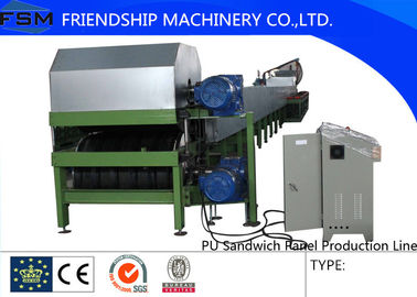New Type PU Sandwich Panel Dây chuyền sản xuất với hệ thống tự động cắt