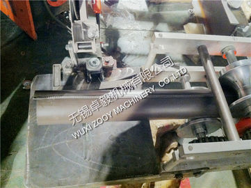 Semi - tự động bằng kim loại tròn Downspout Roll Forming Machine với 11 trạm