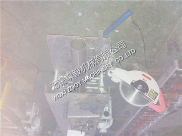 Semi - tự động bằng kim loại tròn Downspout Roll Forming Machine với 11 trạm