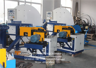 Thép ống Spiral Cựu Máy Với Automatic Saw Blade cắt hệ thống