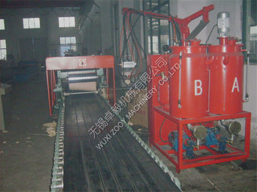 35kW Polyurethane trần Sandwich Panel Dây chuyền sản xuất Với ​​Aluminum Foil Facing