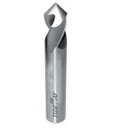 OEM Micro - hạt rắn Carbide CNC Carbide Bits Với 90 ° V rãnh sprial Bits