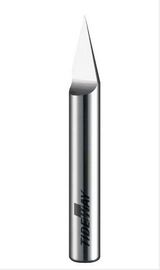 Micro - hạt rắn Carbide V graver Đối cắt thép, đồng, nhôm Bits Carbide CNC