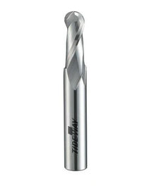 Carbide Bits CNC Với Micro - hạt rắn Carbide sprial Ballnose Bits Với Double - Side Thin Slices