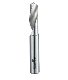 Một Flute Spiral Bits Micro - hạt rắn Carbide Carbide Bits CNC Đối Precessing hợp kim nhôm