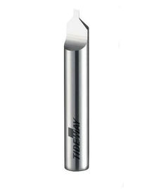 Một Flute nén nghiêm trọng hơn Với Micro - hạt rắn Carbide CNC Carbide Bits Đối với cắt mềm Gỗ