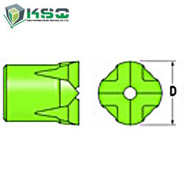 Thép Cứng CNC 45mm 2 &quot;H25 Cross Bits