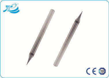 TiAlN Coating Solid Carbide cụ cắt, 0,5 mm Đường kính Micro Flat End Mill