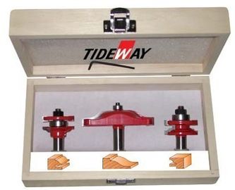 OEM 45 # carbon thép Router chút bộ cho chế biến gỗ, hàn bạc hoặc hàn đồng