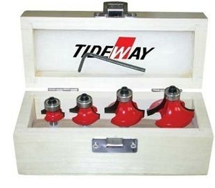 TCT Router chút bộ 4 tập, được làm bằng thép 45 # carbon