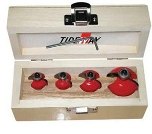 Router chút bộ với hai lần mài nghiền thô và nghiền xong