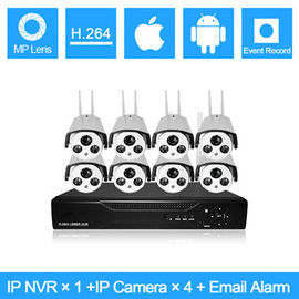 HD 8 kênh hệ thống NVR WIFI Router Với Plug and Connect Tự động