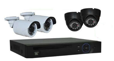 4-Channel PoE NVR Kits 1080P Với kỹ thuật số 10 triệu - 20 triệu Night Vision
