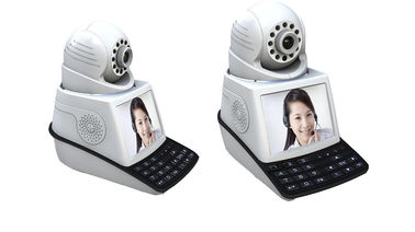 Máy ảnh IR Wireless IP Security nhỏ với độ nét cao lưu trữ 3D Noise Filtering