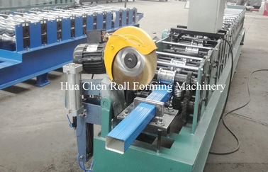 CNC Thép Màu Tấm downpipe Roll Forming Machine Với 45 Thép lăn