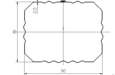CNC Thép Màu Tấm downpipe Roll Forming Machine Với 45 Thép lăn