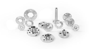 JIS STF / ANSI C22.8 A105 Nozzle bích, mạ kẽm Threaded ống mặt bích, cổ dài hàn