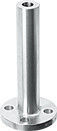 JIS STF / ANSI C22.8 A105 Nozzle bích, mạ kẽm Threaded ống mặt bích, cổ dài hàn