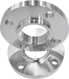 JIS STF / ANSI C22.8 A105 Nozzle bích, mạ kẽm Threaded ống mặt bích, cổ dài hàn