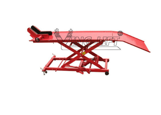 Air thủy lực Red Xe nâng bàn Thiết bị có hỗ trợ khung Và 360kg đến 675kg Công suất